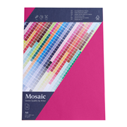 Mosaic 5 Bogen A4 fuchsia